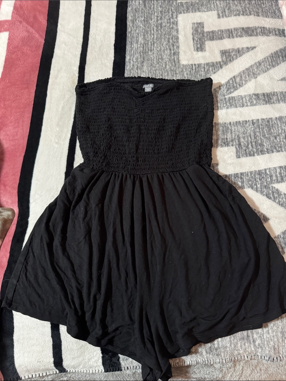 aerie - black romper